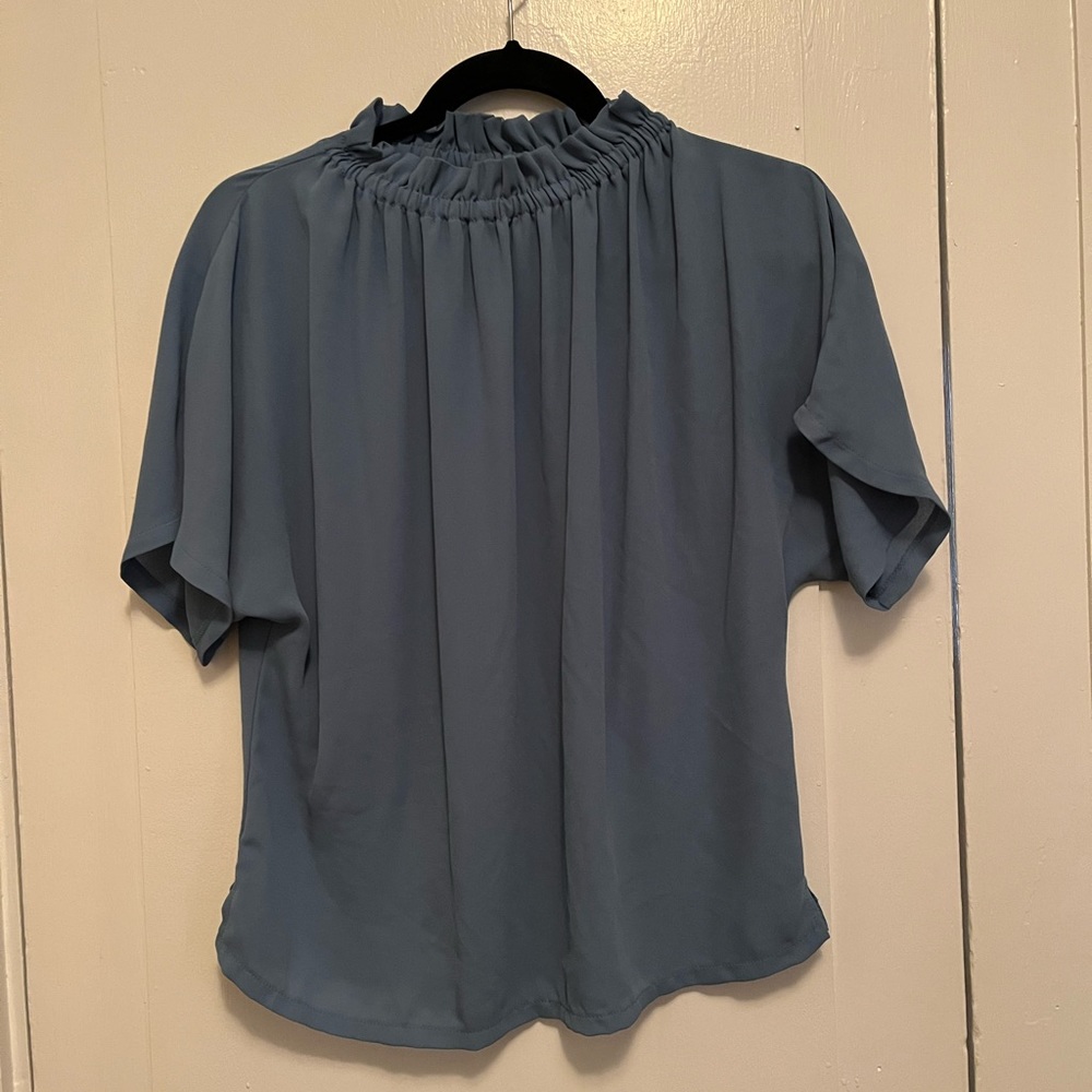 Baby blue shirt